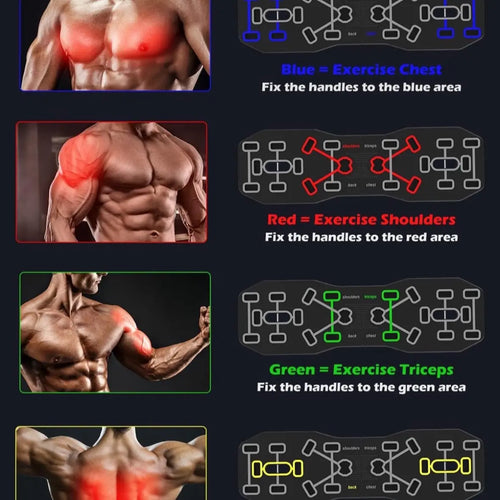 Push-Up Workout Board Christmas Gift